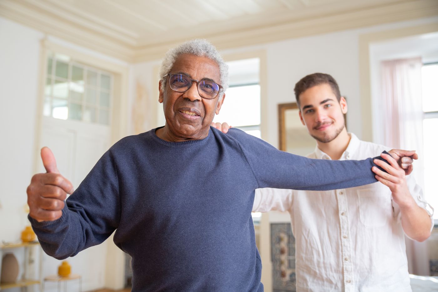 Support that encourages confidence and independence